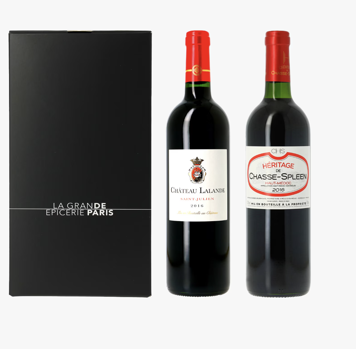 Coffret duo vins de Bordeaux